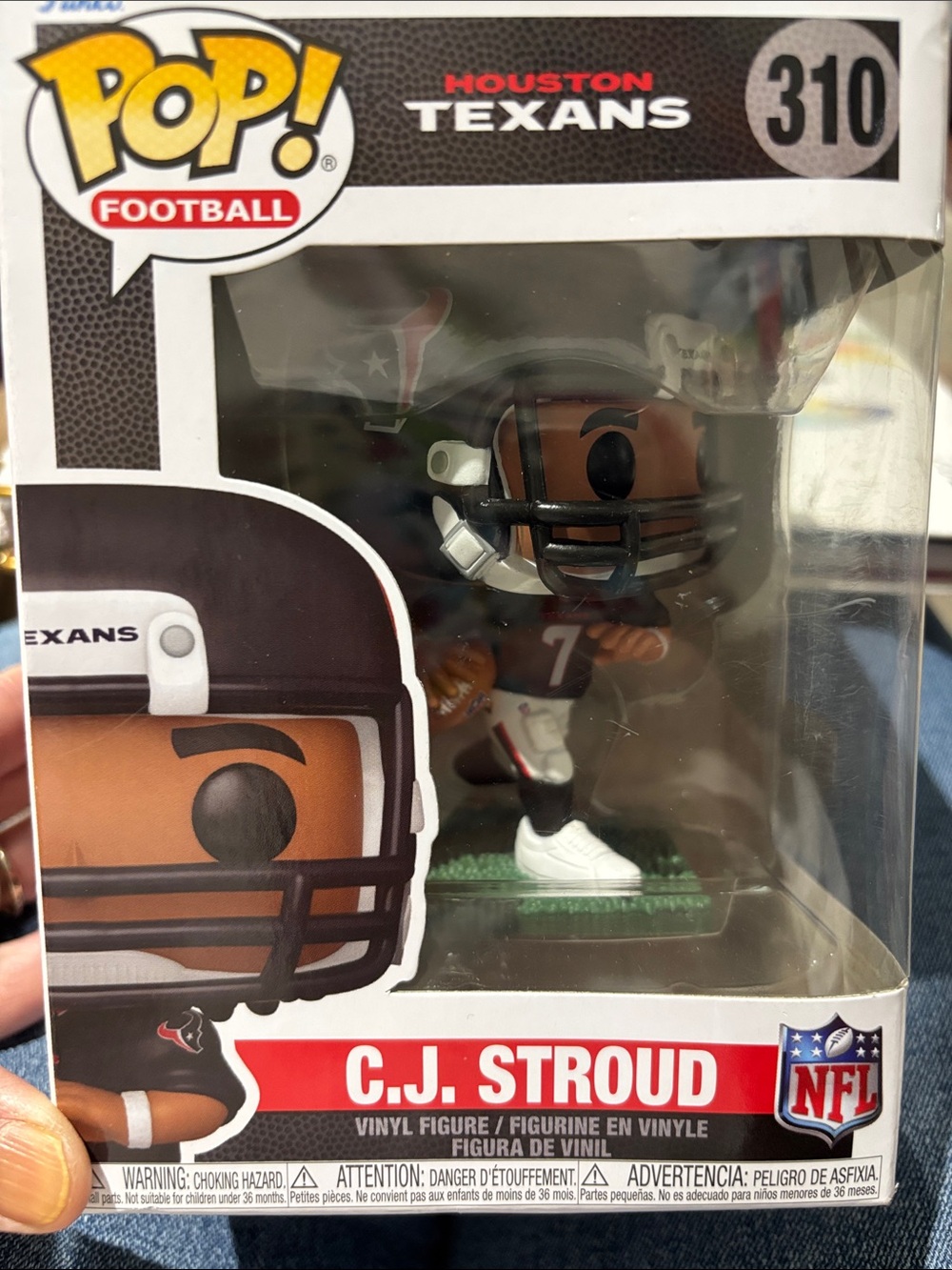 Funko Pop! Football C.J. Stroud Vinyl Figure - Brown, White, Black